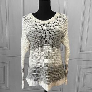 Oversized chunky knit sweater